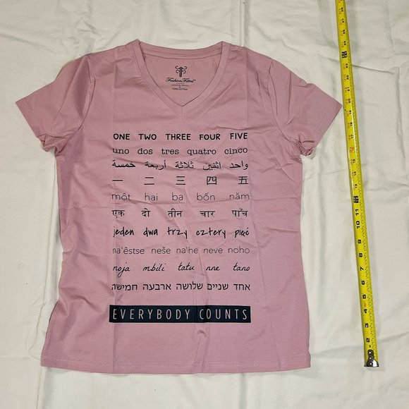 Fashion Fitted | Everybody Counts Tee - Picture 1 of 2